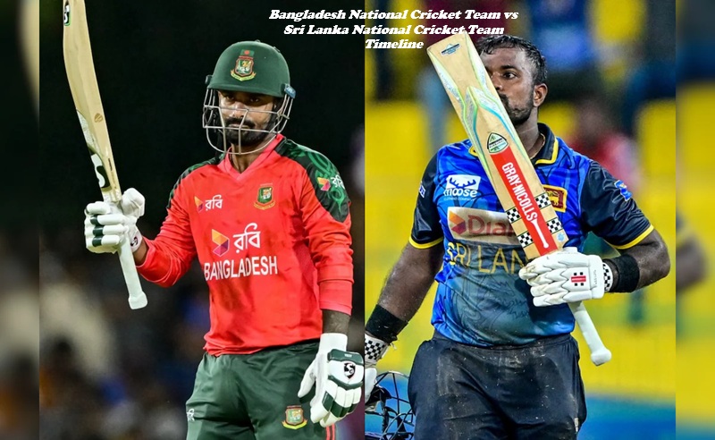 Bangladesh National Cricket Team vs Sri Lanka National Cricket Team Timeline