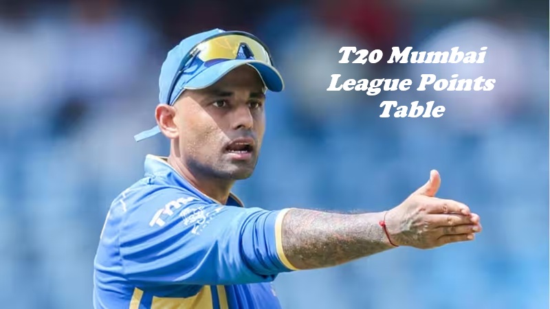 T20 Mumbai League Points Table